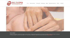 Desktop Screenshot of fisioterapiaolimpo.com